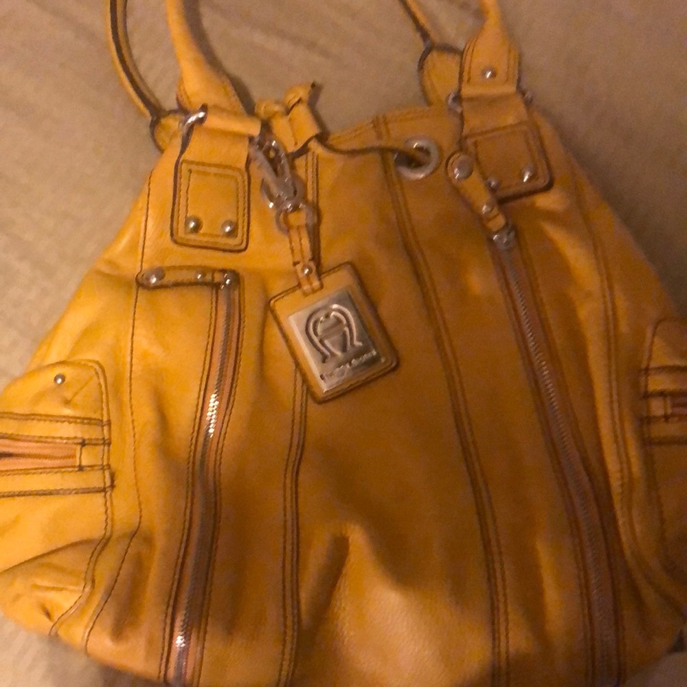 Etienne Aigner purse color- yellow (mustard)